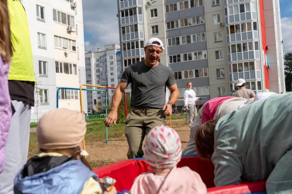 В Омске состоялся Фестиваль молодых семей