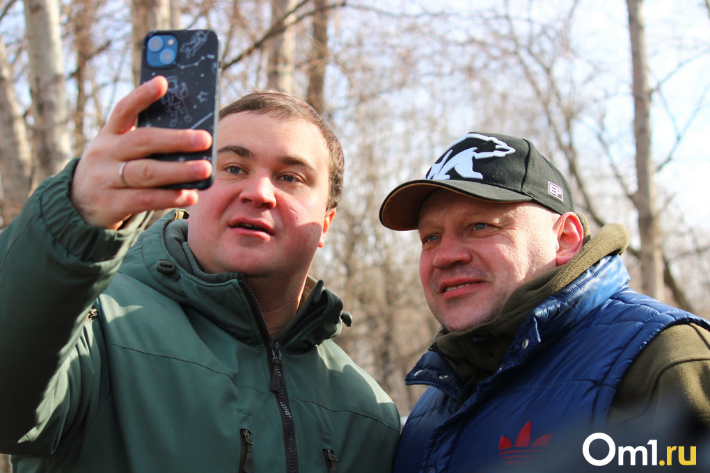Элитный субботник: как Виталий Хоценко и Сергей Шелест в городе убирались