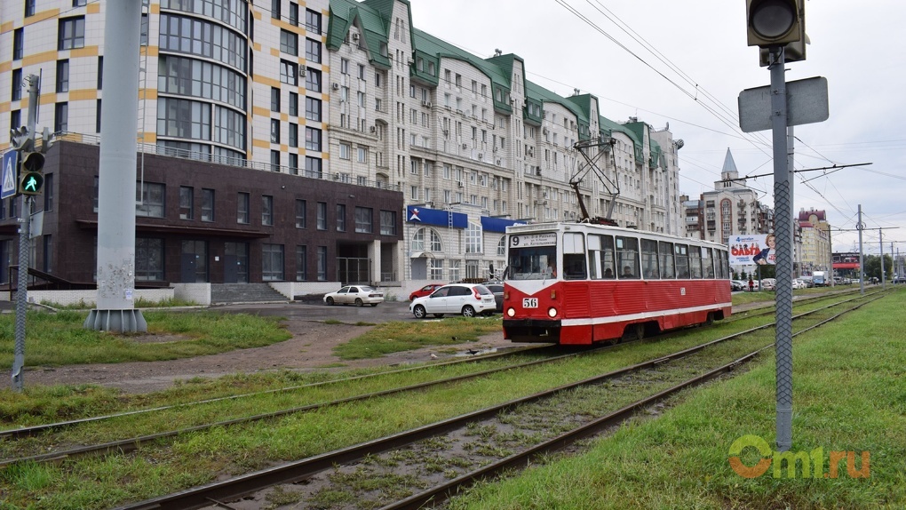 Омские трамваи вновь пойдут по Учебной